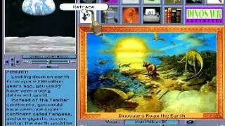 Dinosaur Adventures 1993 DOS Game