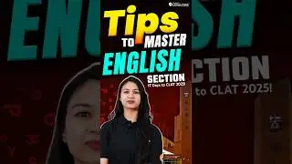 CLAT 2025 Tips for English Language Section! #clat2025