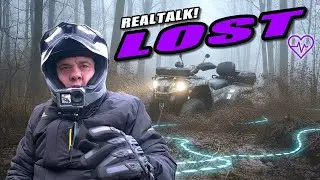 Real Talk Ride: Bin ich dumm? Mit dem Quad/ATV verirrt im Wald trotz GPX
