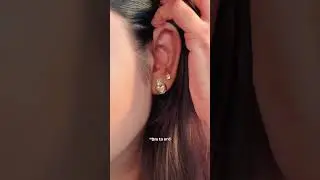 &ldquo;Dm on Instagram to place order❤️&rdquo; #shorts #studs #earrings #jewelry #grwm