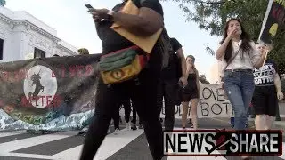 Black Lives Matter Marches with #ShutDownDC - Climate Change Protest