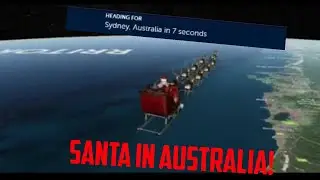 2019 NORAD Santa Tracker Live Stream Clips! - Sydney, Australia