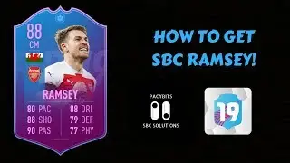 HOW TO GET PREMIUM SBC RAMSEY!- FUT 19 Pack Opener & Draft