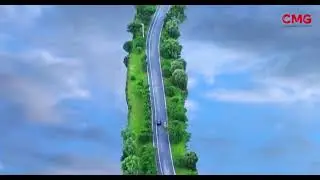 শূন্যে ভাসমান সড়ক! Floating road in the sky |