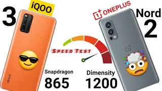 Oneplus Nord 2 vs iQOO 3 speedtest, ram management comparison which is faster 🔥🔥🔥