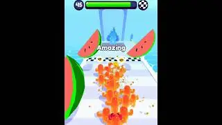 JOIN BLOB CLASH 3D GAME all levels mobile gameplay walkthrough android, ios level 45 and 46