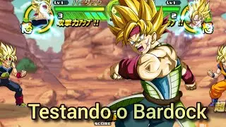 Testando o bardock  do jogo tap bettle+