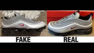 How To Spot Fake Nike Air VaporMax 97 Sneakers / Trainers Authentic vs Replica Comparison