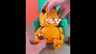 PLEYERID M38-P8028 Garfield Building Block Characters Brick Toys #deeguri