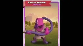 *New* Painter Warden Animation | Clashflict | Clash of Clans