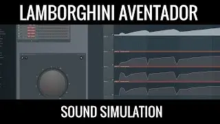 Lamborghini Aventador V12 - An FL Studio sound simulation