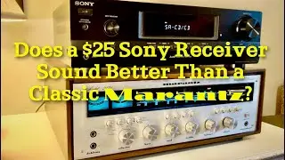 Звучит ли ресивер Sony за 25 долларов лучше, чем классический Marantz?