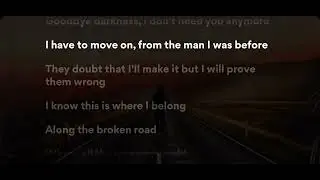Broken Road - Vic Roz, Tobias Bl&ouml;baum & Elias Holgersson (Lyric Video)