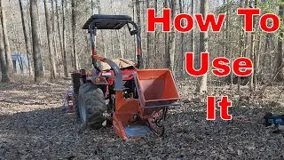 How to use a Tractor Wood Chipper