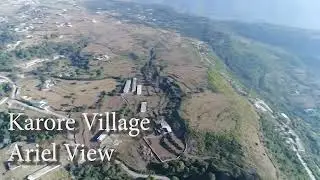 Ariel View of Karore, Simly Dam, and Karore Road