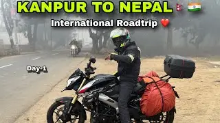 Bajaj Pulsar Ns400z | Kanpur To Nepal | International Roadtrip | Nepal2025