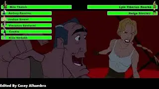 Atlantis: The Lost Empire (2001) Final Battle with healthbars