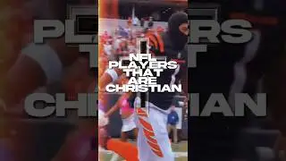 NFL players that are Christian Love Jesus ❤️✝️👑🙏 #shorts