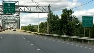 1000 + Mile Trip in Nissan Leaf EV West Virginia I 77 PT 5