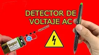 Detector de Voltaje AC Casero ⚡