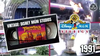 Vintage Footage | Disney's MGM Studios Throwback 1991
