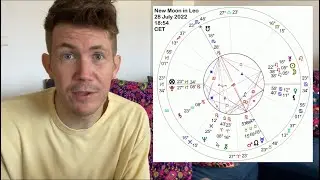 🔥 The Fire Moon 🔥 28 July 2022 🌚 New Moon in Leo ♌️ Your Horoscope with Gregory Scott