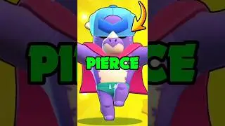 NEW Brawler Pierce Is only for Pros! 😳 #brawlstars #brawltalk