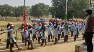 परेड प्रदर्शन by GSSS FOGERA republic day 2024🥰🥰🌹🌹