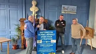 Vid&eacute;o Remise du Panneau D&eacute;dicac&eacute; au Gagnant du T&eacute;l&eacute;thon 2025 St&eacute;phane Rivi&egrave;re Samedi 10 Janvier 2026