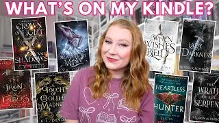 Fantasy Romance Kindle Unlimited TBR 💫 | What's on My Kindle?