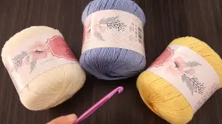 ببواقي الخيوط فقط 💰 بدون راس مال افكار صغيرة لمشاريع كروشيه كبيرة مع كروشي سمسومةSUPER IDEA CROCHET