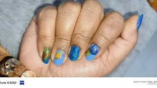 DeceDry Marble Nail Art | MARS 41 & 44 Shades EleganceLuxury Dry Marble Nails Using MARS.