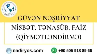 Nisbət. Tənasüb. Faiz #Güvən #Qiymətləndirmə I-II QRUPLAR #2022