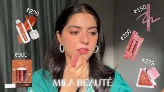 Are these budget beauty products worth it? Mila Beauté review 💸✨| Himani Sharma