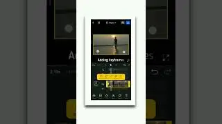 vn video editor keyframe effect in video#vnvideoeditor #videoediting #shorts #viral