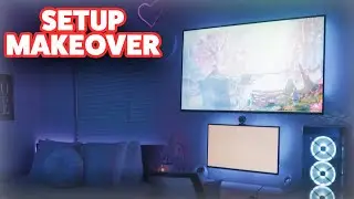 Surprising my sister with a DREAM gamer girl PC setup + room makeover