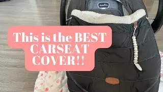 JJ Cole Infant Car Seat Cover - Great for CANADIAN WINTERS - Baby Registry MUST HAVE