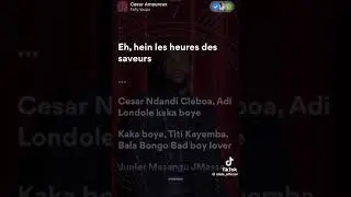 Fally ipupa Cœur amoureux en français
