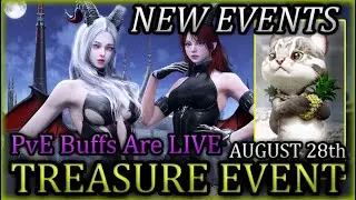 NEW Treasure Item Event, Horse Event, PvE Patch and New Outfit and T4 Pet (in shop) | BDO Events