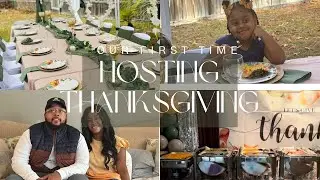 Our First Time Hosting Thanksgiving Dinner
