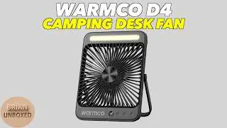 Warmco Camping & Desk Fan D4 - Review