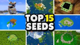 TOP 15 BEST SEEDS for MINECRAFT 1.21.10!
