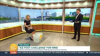 Charlotte Hawkins @feet in ice