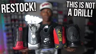 🤯 INSANE RESTOCK! JORDAN 5 METALLIC REIMAGINED RESTOCKING ON FOOTLOCKER TOMORROW + MORE JORDAN HEAT!