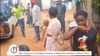 Church Donations to children's home