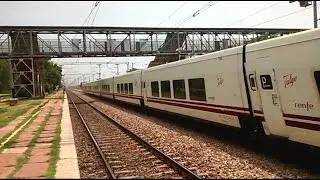 Official HIGH SPEED 180 KMPH Trial of TALGO Train on Indian Tracks. WDP-4 Sets tracks on fire !!