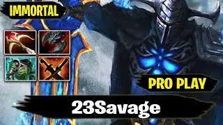 Sven 7.27d Pro Gameplay by 23Savage IMMORTAL Rank Dota 2