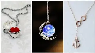 Latest Unique Locket Designs/ Beautiful Light Weight Necklaces