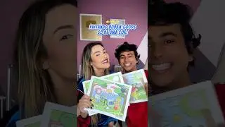Desafio: Pintando Bobbie Goods s&oacute; com uma cor ❤️💚 com @leoleo qual vc gostou mais?