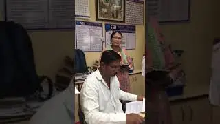 Banar jodhpur sbi meneger  ki dadagiri aur  customer se batmiji ka video